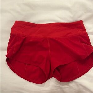 Lululemon Athletica Red Speed Ups